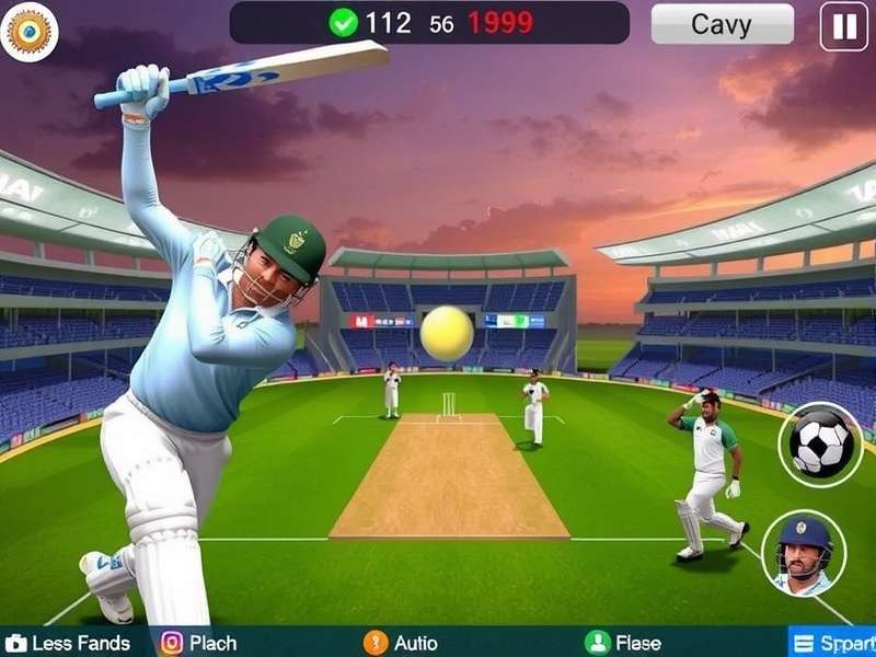 India Cricket Ace Game Screenshot